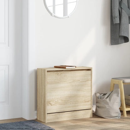 Scarpiera Rovere Sonoma 60x21x57 cm in Legno Multistrato - homemem39