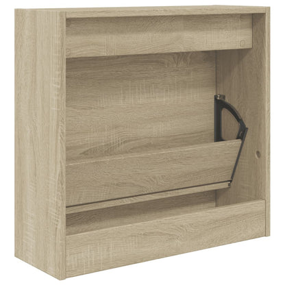 Scarpiera Rovere Sonoma 60x21x57 cm in Legno Multistrato - homemem39