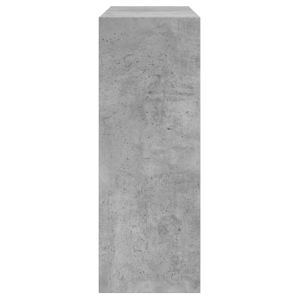 Scarpiera Grigio Cemento 60x21x57 cm in Legno Multistrato - homemem39