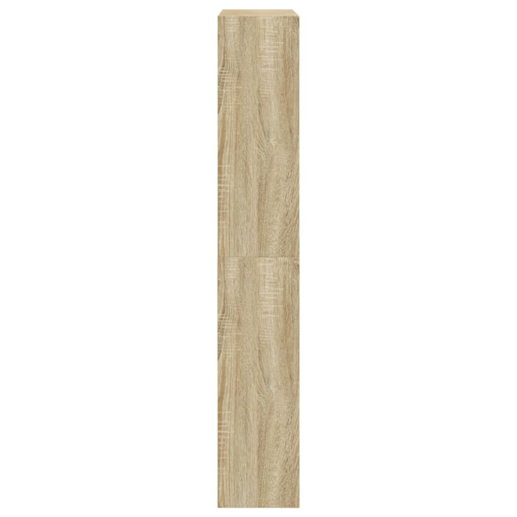 Scarpiera Rovere Sonoma 80x21x125,5 cm in Legno Multistrato - homemem39