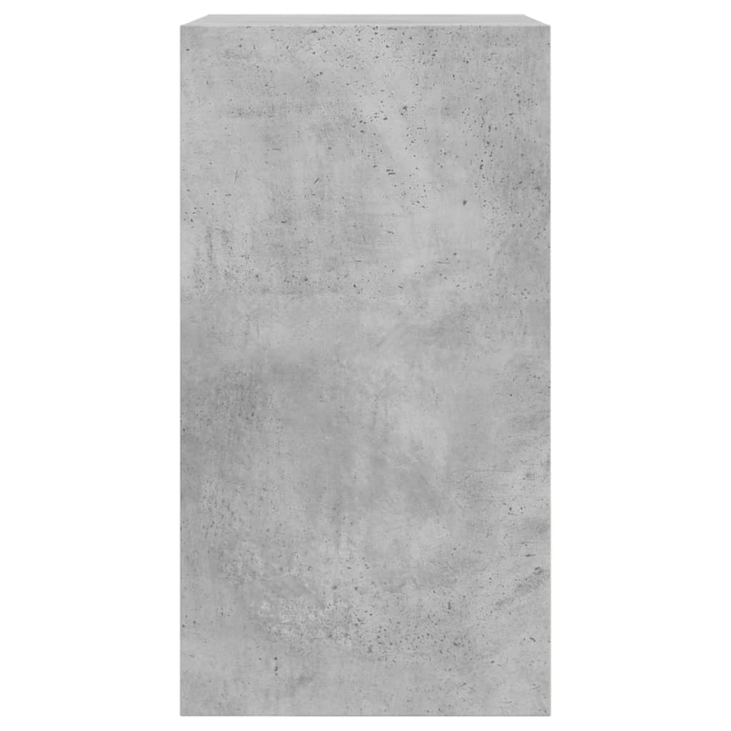 Scarpiera Grigio Cemento 60x34x63,5 cm in Legno Multistrato - homemem39