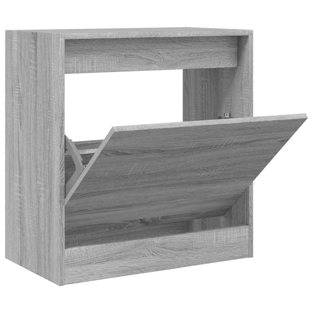 Scarpiera Grigio Sonoma 60x34x63,5 cm in Legno Multistrato - homemem39
