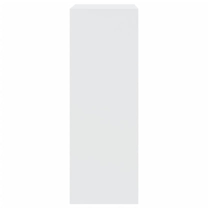 Scarpiera Bianca 60x34x96,5 cm in Legno Multistrato - homemem39