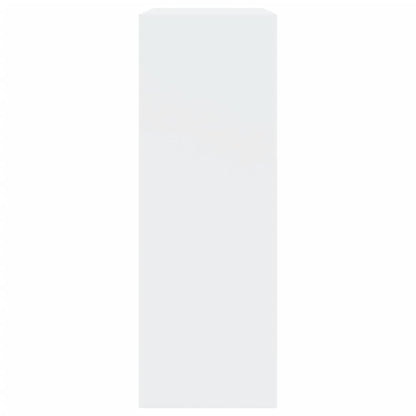 Scarpiera Bianca 80x34x96,5 cm in Legno Multistrato - homemem39