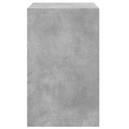 Scarpiera Grigio Cemento 60x42x69 cm in Legno Multistrato - homemem39