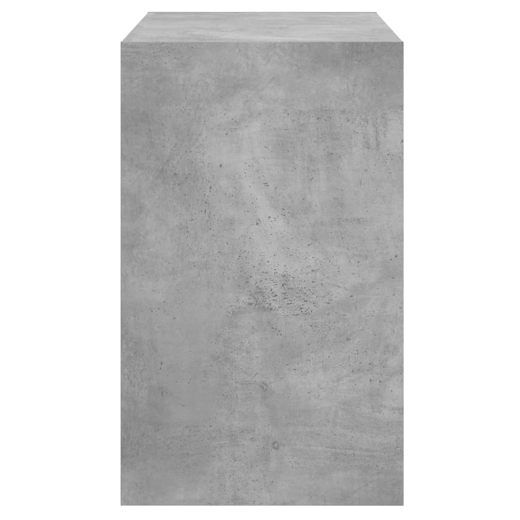 Scarpiera Grigio Cemento 80x42x69 cm in Legno Multistrato - homemem39