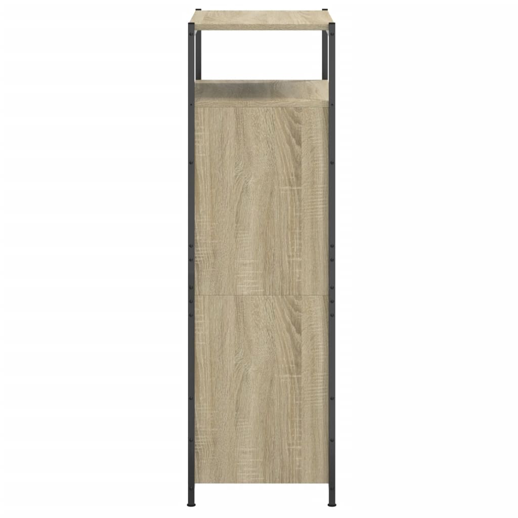 Scarpiera Rovere Sonoma 60x34x112 cm in Legno Multistrato - homemem39
