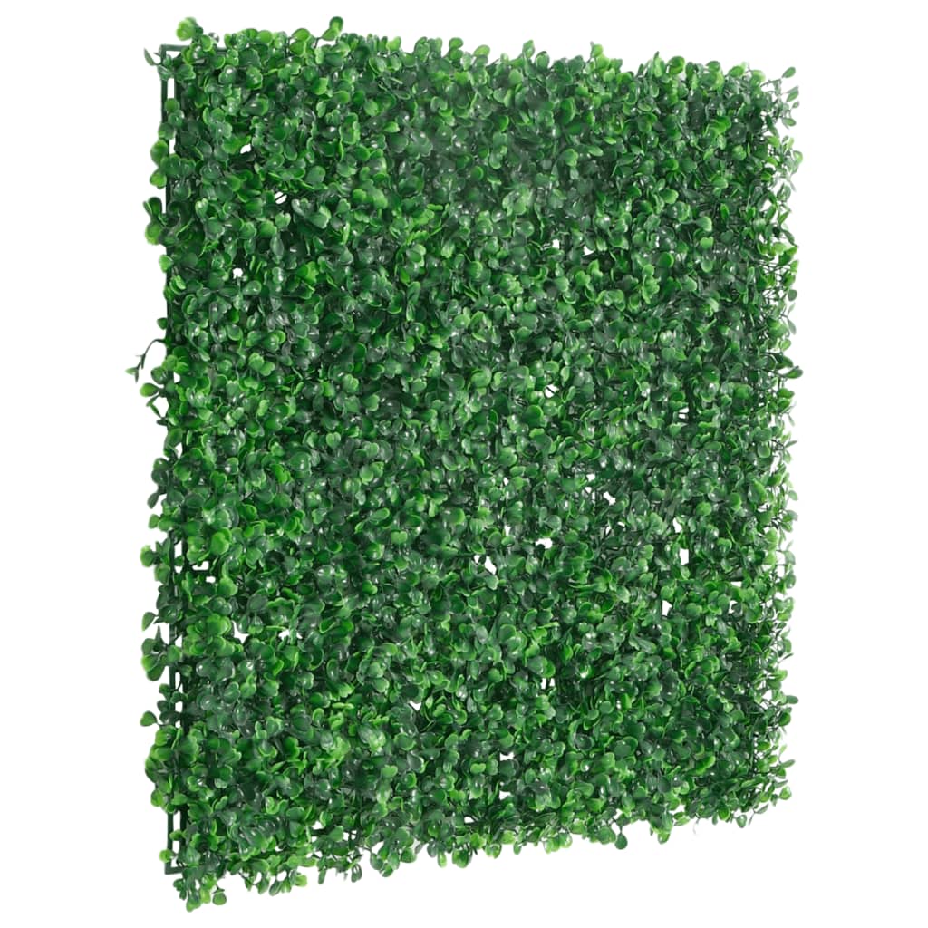 Recinzione Foglie Arbusti Artificiali 24 pz Verde 50x50 cm | homemem39