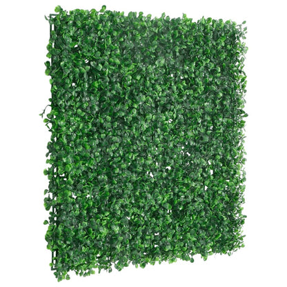 Recinzione Foglie Arbusti Artificiali 24 pz Verde 50x50 cm | homemem39