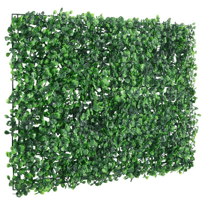 Recinzione Foglie Arbusti Artificiali 6 pz Verde 40x60 cm | homemem39