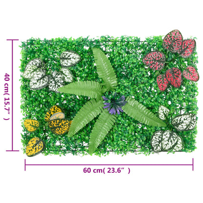 Recinzione Piante Artificiali 24 pz Verde 40x60 cm - homemem39