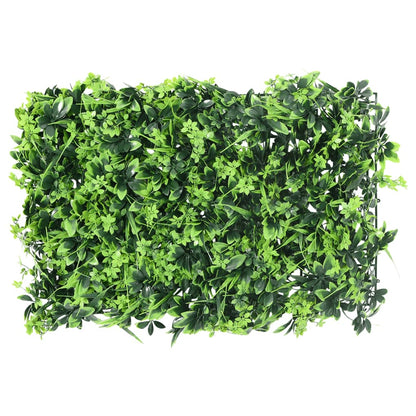 Recinzione Foglie Artificiali 6 pz Verde 40x60 cm - homemem39