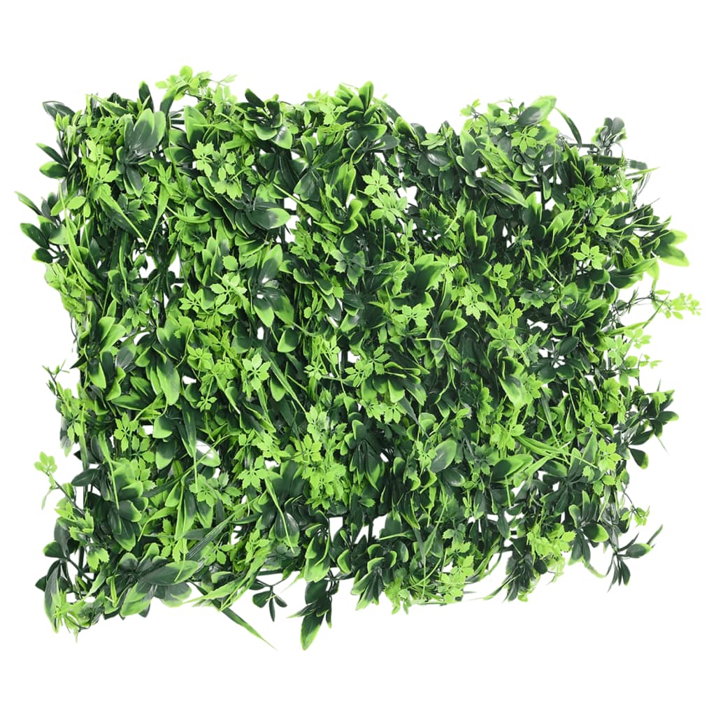 Recinzione Foglie Artificiali 6 pz Verde 40x60 cm - homemem39