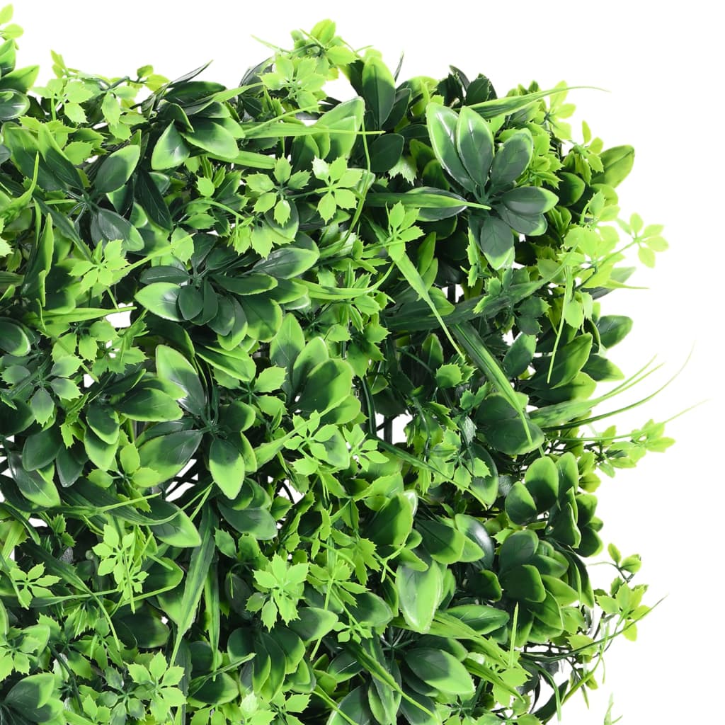 Recinzione Foglie Artificiali 6 pz Verde 40x60 cm - homemem39