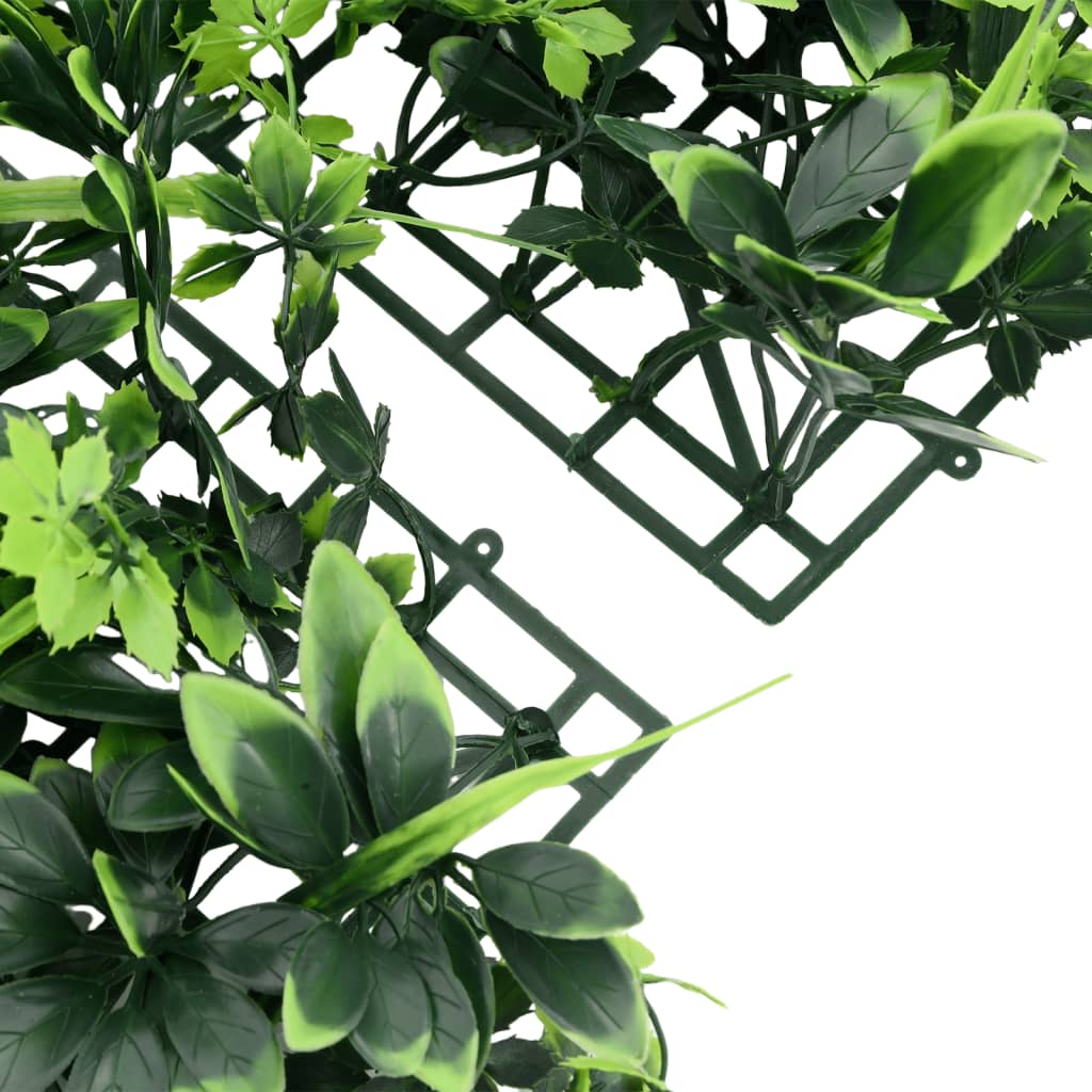 Recinzione Foglie Artificiali 24 pz Verde 40x60 cm | homemem39