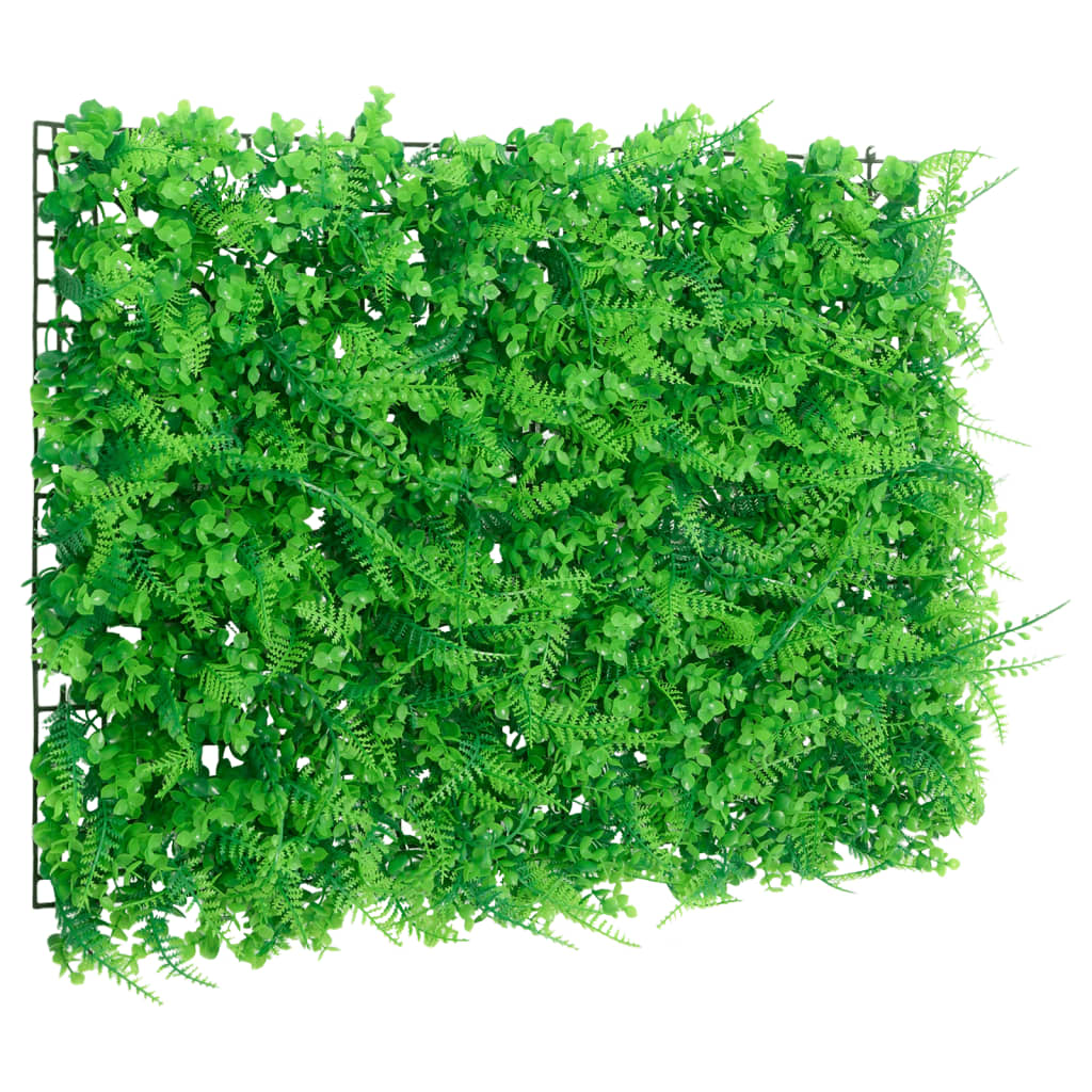 Recinzione Foglie Felce Artificiali 6 pz Verde 40x60 cm - homemem39