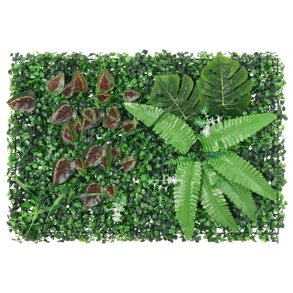 Recinzione Piante Artificiali 6 pz Verde 40x60 cm - homemem39