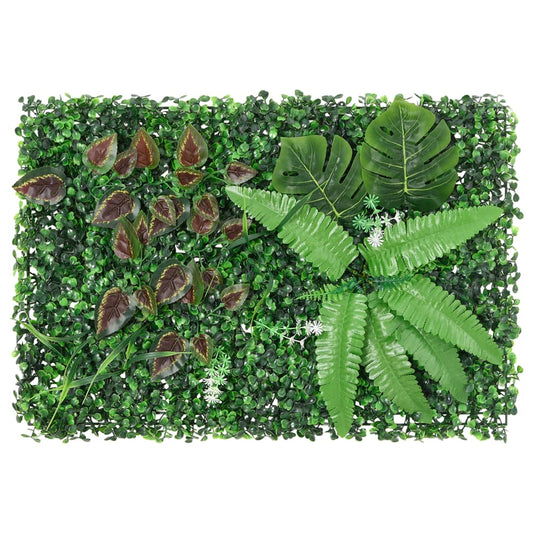 Recinzione Piante Artificiali 6 pz Verde 40x60 cm - homemem39