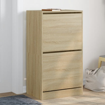 Scarpiera con 2 Cassetti Ribaltabili