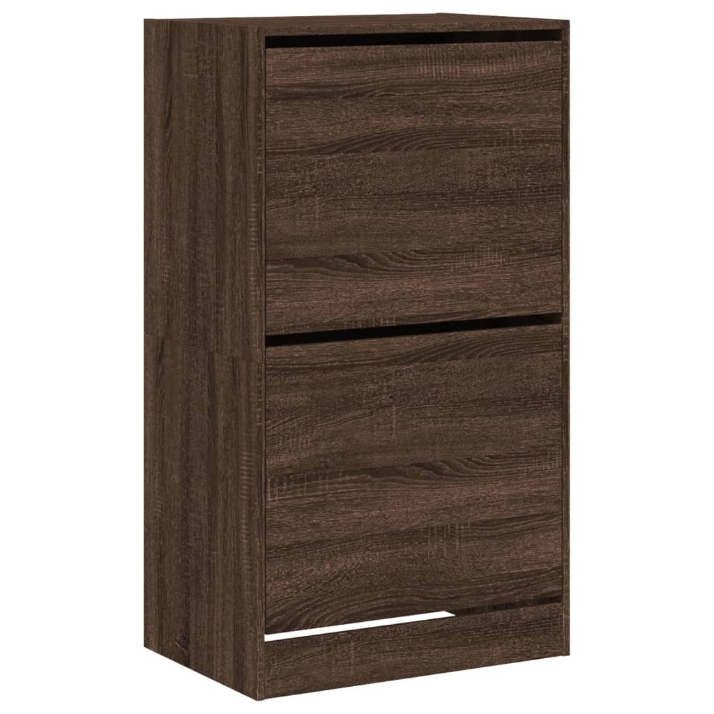 Scarpiera con 2 Cassetti Ribaltabili