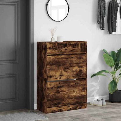 Scarpiera con 2 Cassetti Ribaltabili