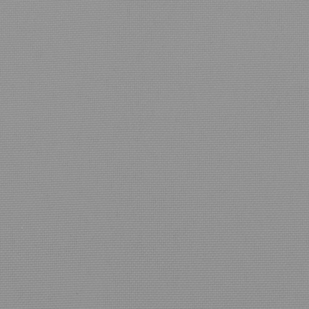 Cuscini per Sedia Schienale Alto 4 pz Grigio Tessuto Oxford - homemem39
