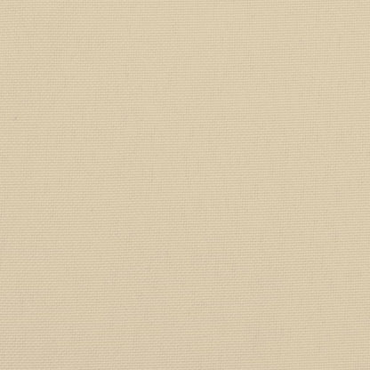 Cuscini per Sedia con Schienale Alto 2 pz Beige Tessuto Oxford | homemem39