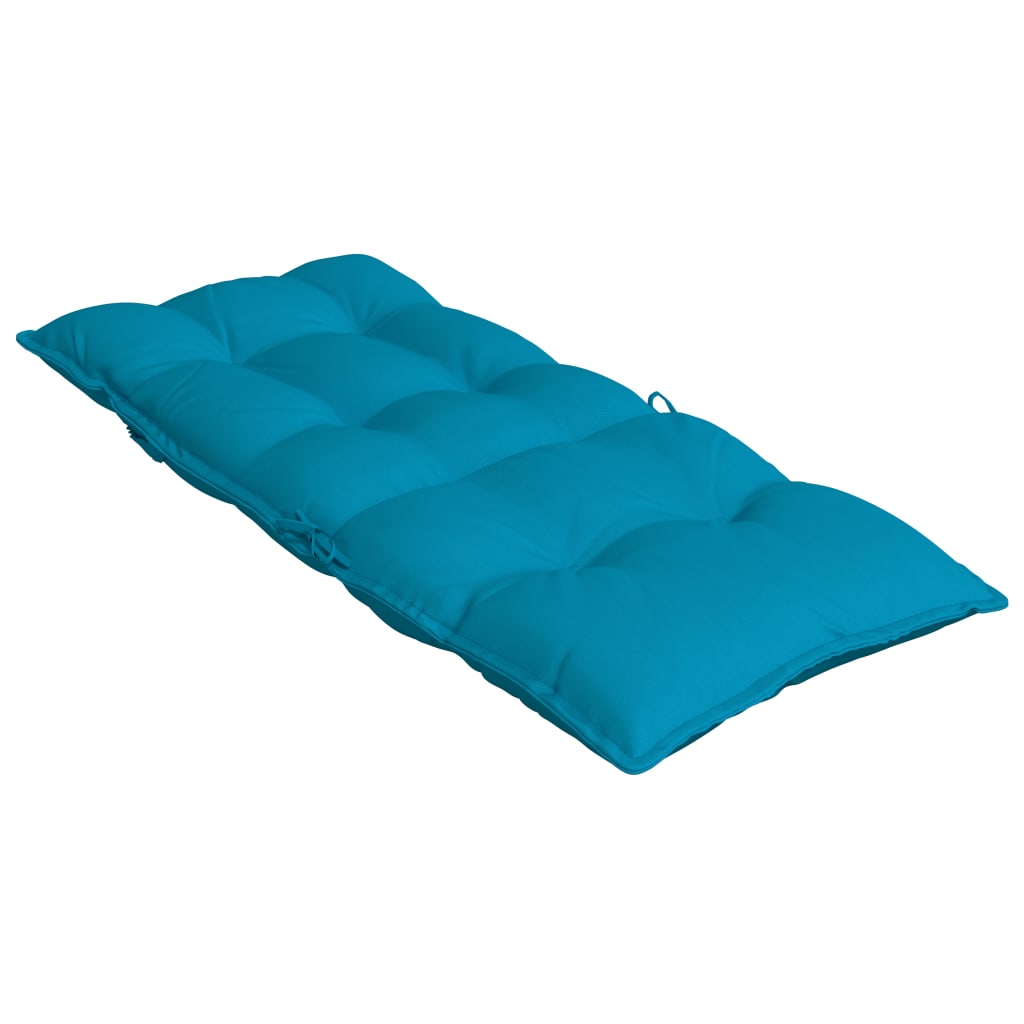 Cuscini Sedia con Schienale Alto 4 pz Blu Chiaro Tessuto Oxford | homemem39