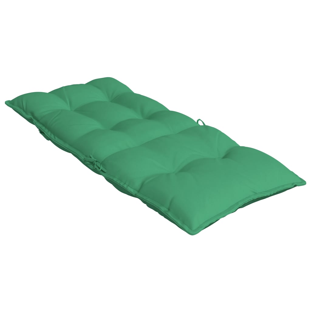 Cuscini per Sedia con Schienale Alto 6 pz Verde Tessuto Oxford | homemem39