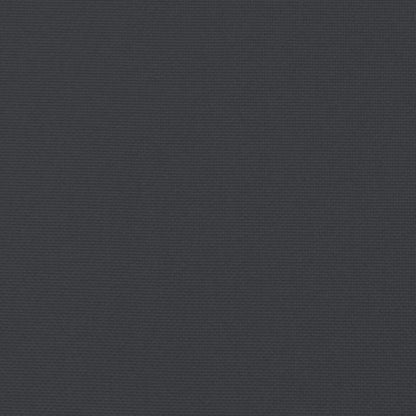 Cuscini per Sedia con Schienale Alto 2pz Nero in Tessuto Oxford - homemem39