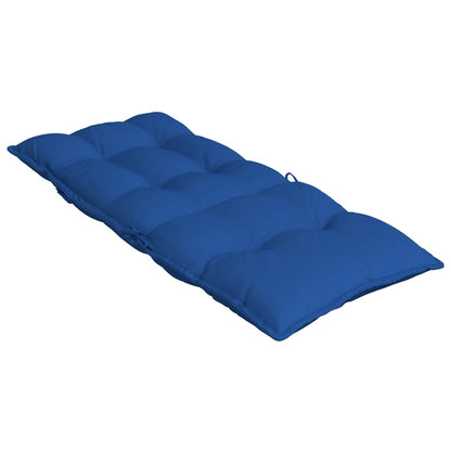 Cuscini Sedia con Schienale Alto 4 pz Blu Reale Tessuto Oxford | homemem39