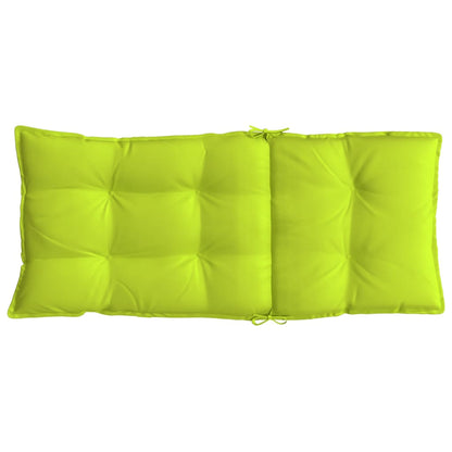 Cuscini Sedia Schienale Alto 6 pz Verde Chiaro Tessuto Oxford | homemem39