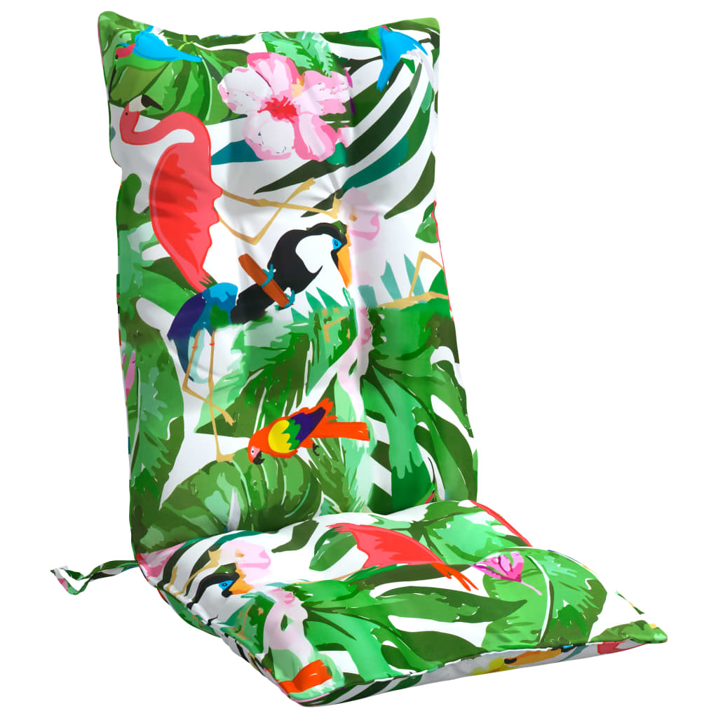 Cuscini per Sedia Schienale Alto 6pz Multicolore Tessuto Oxford - homemem39