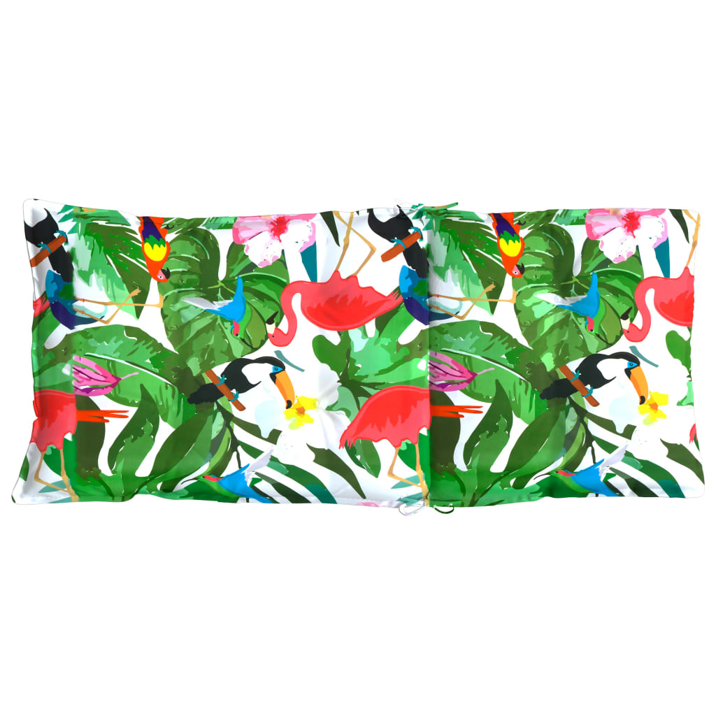 Cuscini per Sedia Schienale Alto 6pz Multicolore Tessuto Oxford - homemem39