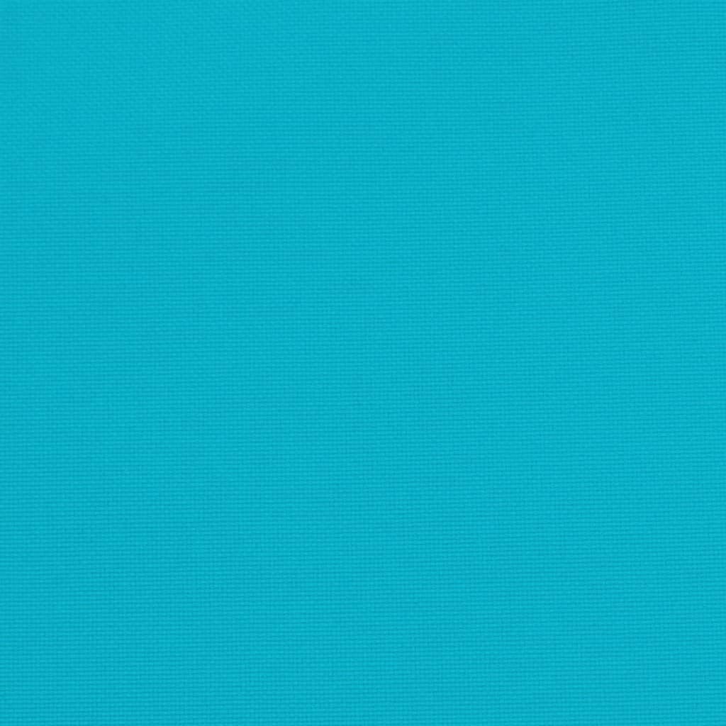 Cuscini Sedia Schienale Basso 6 pz Turchese in Tessuto Oxford - homemem39