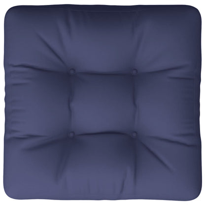 Cuscino per Pallet Blu Marino 50x50x12 cm in Tessuto | homemem39