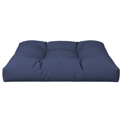 Cuscino per Pallet Blu Marino 70x70x12 cm in Tessuto | homemem39