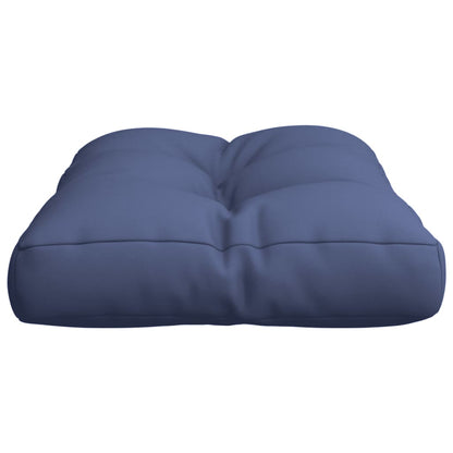 Cuscino per Pallet Blu Marino 50x40x12 cm in Tessuto | homemem39