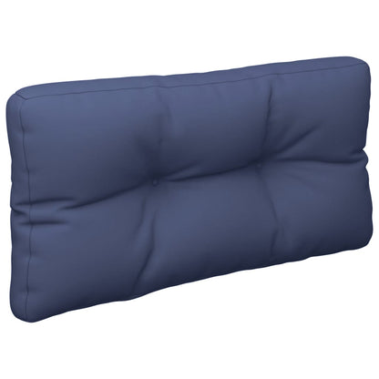 Cuscino per Pallet Blu Marino 120x40x12 cm in Tessuto | homemem39