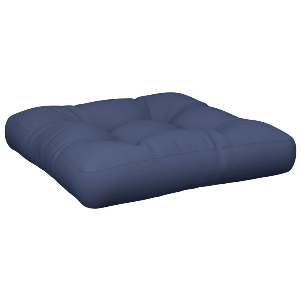 Cuscini per Pallet 2 pz Blu Marino in Tessuto | homemem39