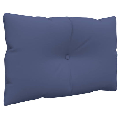 Set Cuscini per Pallet Blu Marino 60x38x13 cm in Tessuto | homemem39