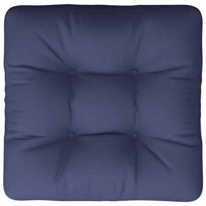 Cuscino per Pallet Blu Marino 60x61,5x10 cm in Tessuto | homemem39