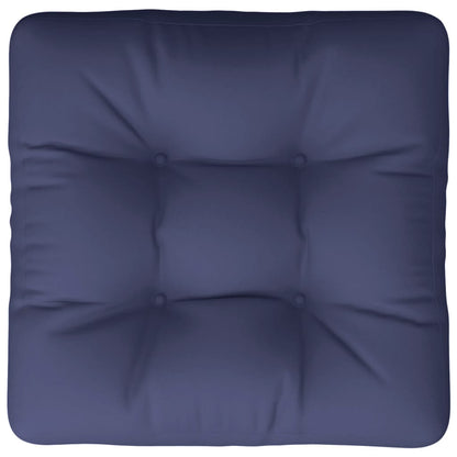 Cuscino per Pallet Blu Marino 58x58x10 cm in Tessuto Oxford | homemem39