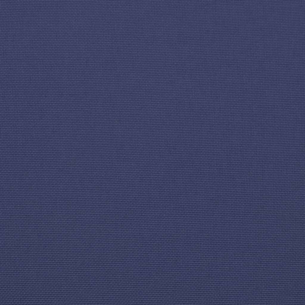 Cuscino per Pallet Blu Marino 58x58x10 cm in Tessuto Oxford | homemem39