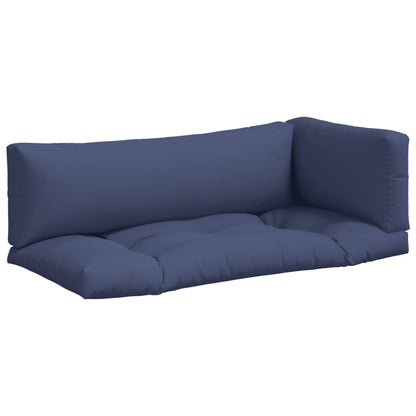 Cuscini per Pallet 3 pz Blu Marino in Tessuto Oxford | homemem39
