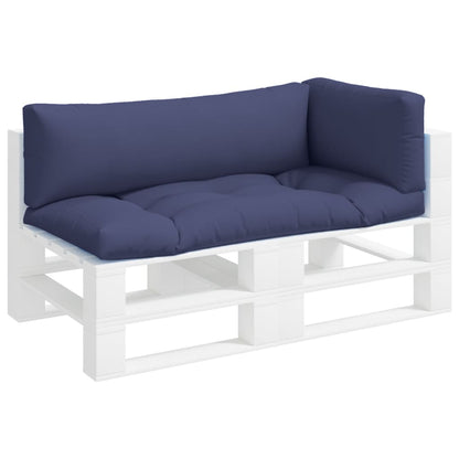Cuscini per Pallet 3 pz Blu Marino in Tessuto Oxford | homemem39