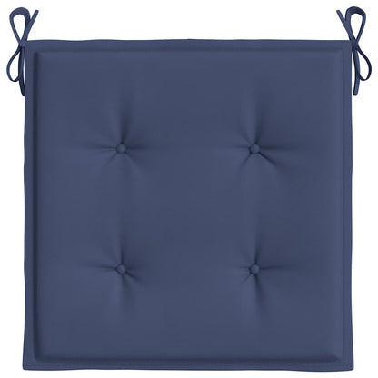 Cuscini per Pallet 2 pz Blu Marino 40x40x3 cm in Tessuto Oxford | homemem39