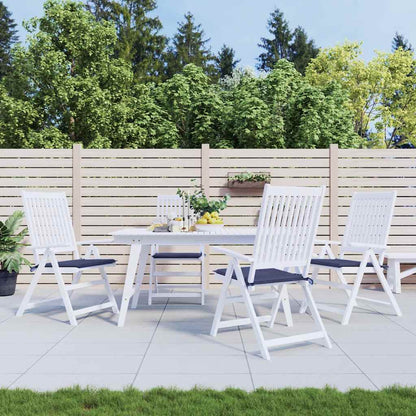 Cuscini per Pallet 4 pz Blu Marino 40x40x3 cm in Tessuto Oxford | homemem39