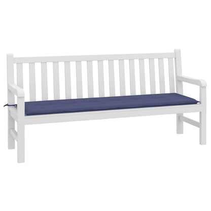 Cuscino per Panca Blu Marino 180x50x3 cm in Tessuto Oxford | homemem39