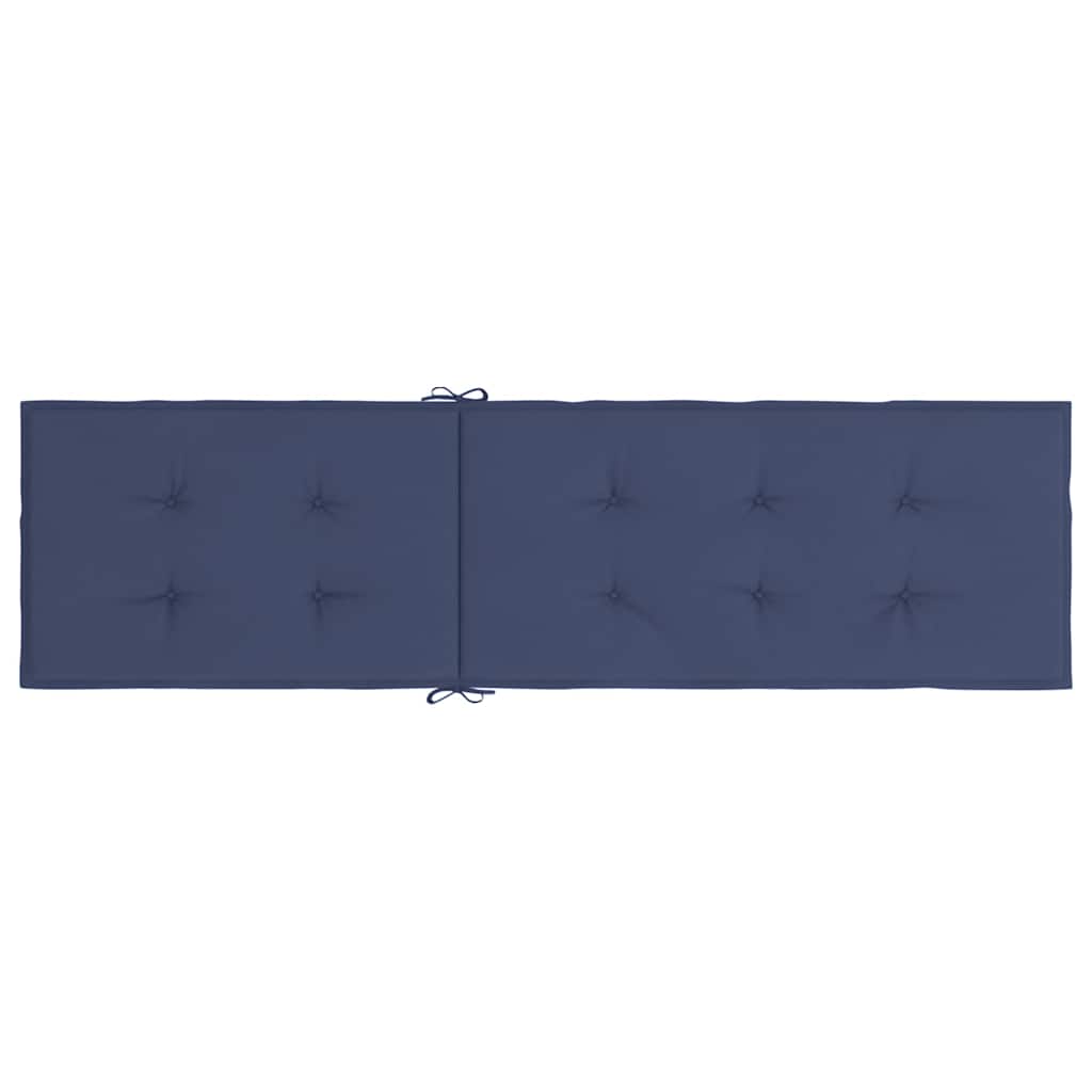 Cuscino per Sedia a Sdraio Blu Marino in Tessuto Oxford | homemem39